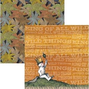 Paper House Double Sided Scrapbook Papers, Where the Wild Things Are “Max”, NWT